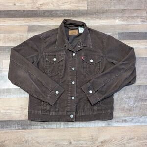 Levi's Brown Corduroy Jacket, Women's XL